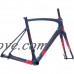 Ridley Fenix SL Disc Road Bike Frameset Dark Blue/Black/Red  XS - B07GGY2NBP